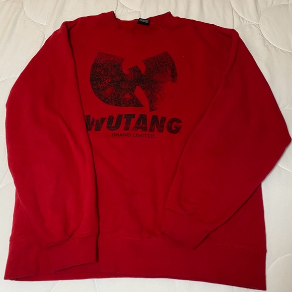 Rare Vintage Wu Tang Clan Crewneck (Red, XL) - Picture 1 of 5
